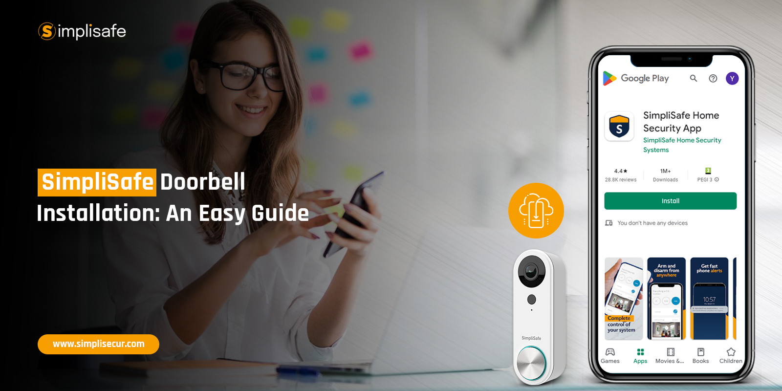 SimpliSafe Doorbell Camera Installtion